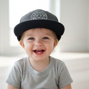 Toddler Charcoal Zoo York Hat fits 24m to size 4T
